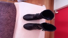  Calf Black Boots by Lilley