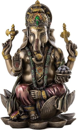 Ganesha sitting lotus - ganesha, on