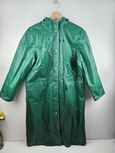Vintage rukka green pvc - pvc, rain