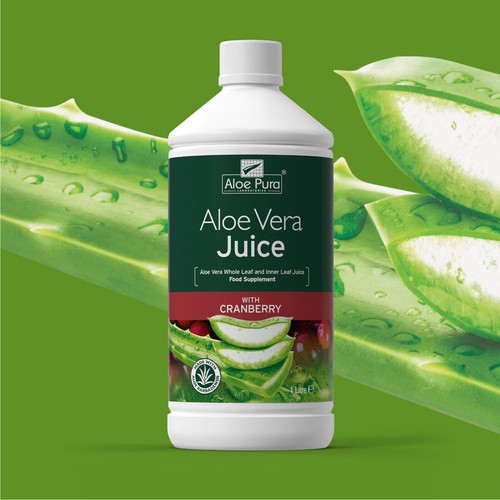 Aloe pura vera juice - aloe,