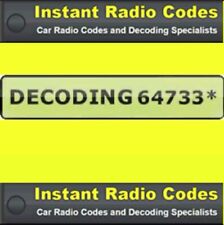 Ford Radio Code Unlock V OR M