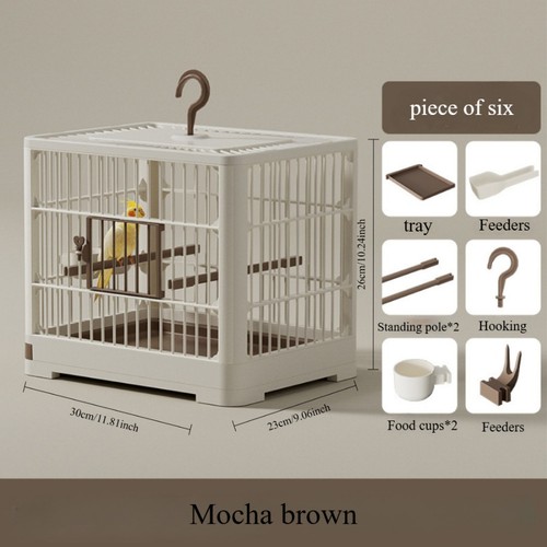 Portable bird cage parrot - portable,