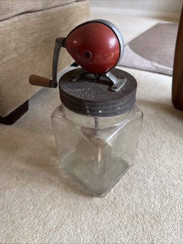 Hand crank butter churner - hand,