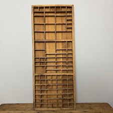 Vintage Wooden Printers Tray -