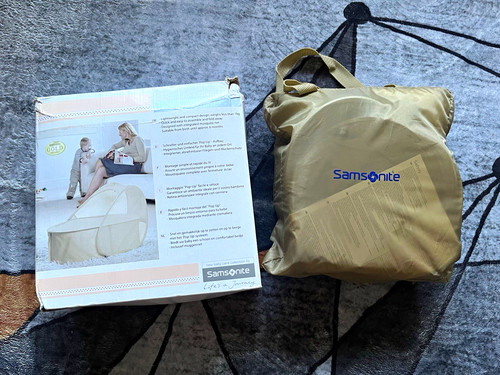 Samsonite pop travel cot - travel,