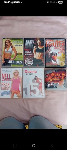 Fitness dvd bundle - ,, discs