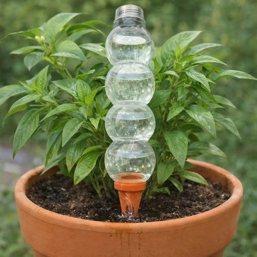 Plant self watering globes - self,
