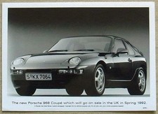PORSCHE 968 COUPE Black &