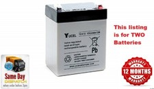 Invacare-Linak  Hoist - 2 x mobility patient hoist battery Pack replacement 24v