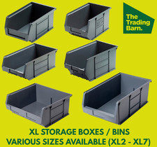 Plastic Parts Storage Bins Boxes British Made Quality NEW Various Sizes