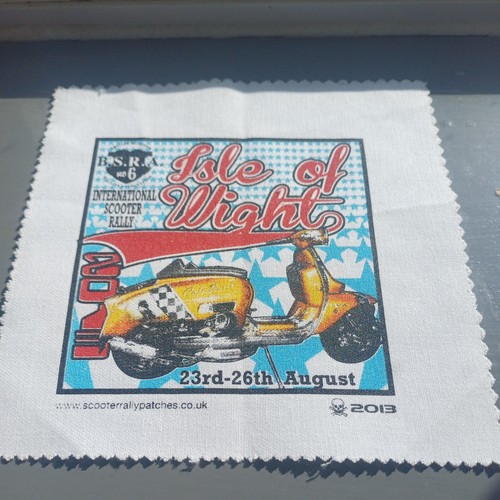 Scooter rally patch isle - patch, of