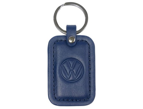 Volkswagen keychain dark blue - volkswagen,