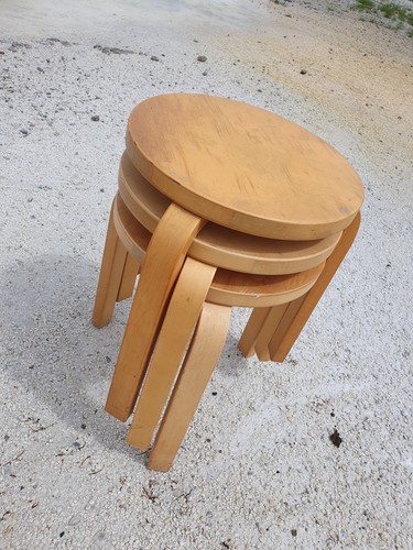 Alvar aalto model stool by - model, 60