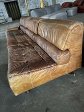 vintage modular leather sofa  tetrad  1960s 70s Heals  de sade timothy oulton