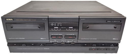 Aiwa w909 stereo double - aiwa,