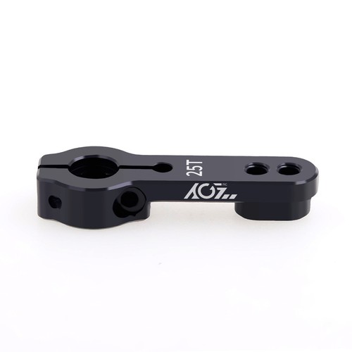 Servo arm 25t - black, metal