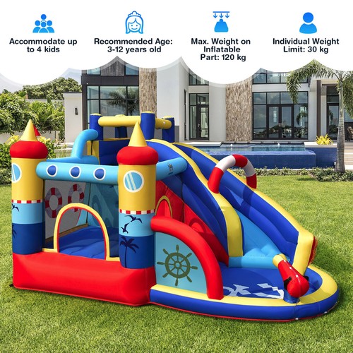 Inflatable water slide 1 - water,