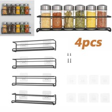 4 Pack Wall Mounted Spice Jar
