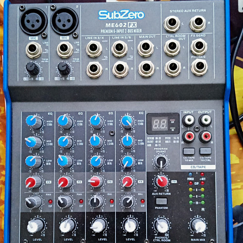 Subzero me602 channel - me602, fx