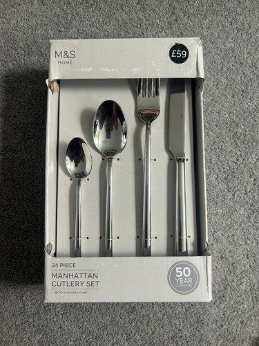 Home manhattan 24 piece - m&s,
