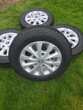 16" FORD TRANSIT CUSTOM TOURNEO ALLOY WHEELS JK21-GA 215 65 R16C 6.5J ET60 TYRES