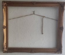 Large Antique Wood And Plaster