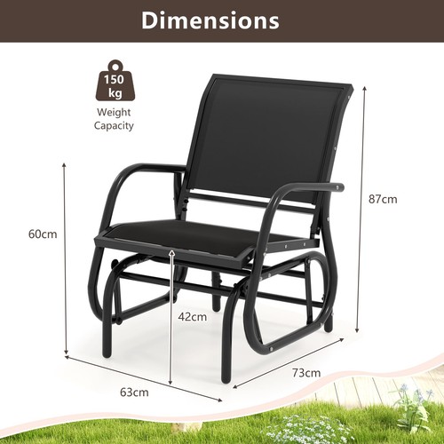 Gainoom swing glider chair - gainoom,