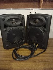 Skytec Powered Speakers 4ohm 20W Output. Includes Wall Mounting Brackets