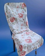Ikea Henriksdal Byvik White Chair Slip Cover With Multicoloured Floral Print NEW