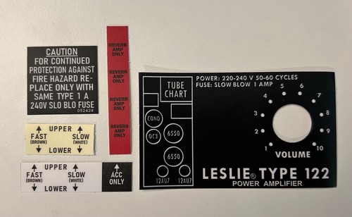 Leslie speaker 122 - leslie,