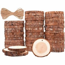 10-50Pcs 6-8CM Wood Slices