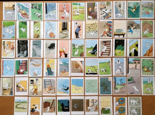 Tintin stunning chromos - tintin:, 64