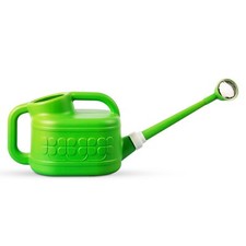 Keplin - 8L Plastic Watering Can with Stainless Steel Sprinkler Rose, Easy Pour