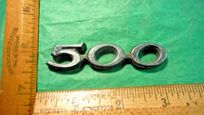 BE39 Dodge 500 Trunk Hood Grill Emblem Vintage 1969-70 #2901811 CORONET CHARGER