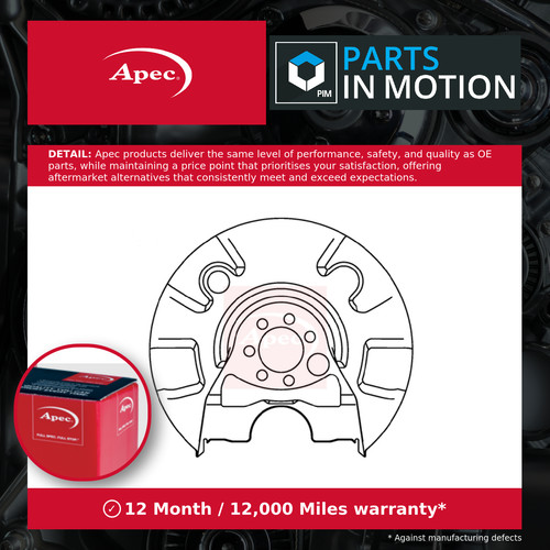 Brake disc splash - brake,