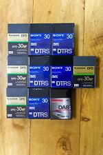 NEW Digital Audio Tapes for Tascam DA98, DA88, DA78 Sony, Fuji, Quantegy