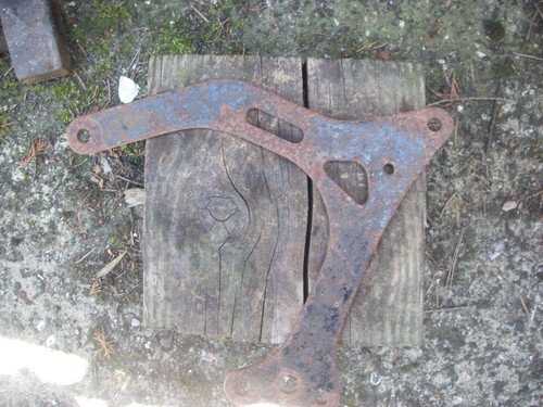 Bsa b32 b33 steel engine - engine, plate