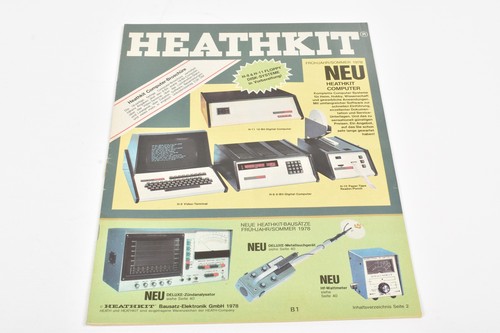 Heathkit catalog brochure - heathkit,