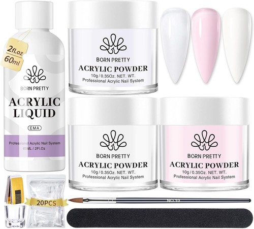 Acrylic nail kit - acrylic,