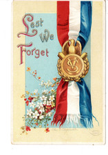 Decoration-Memorial Day-Artist Signed Clapsaddle-Vintage 1911 Patriotic Postcard