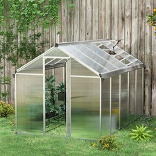 Aluminium Greenhouse w/ Door