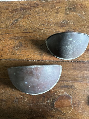 Vintage copper wall pockets - vintage,