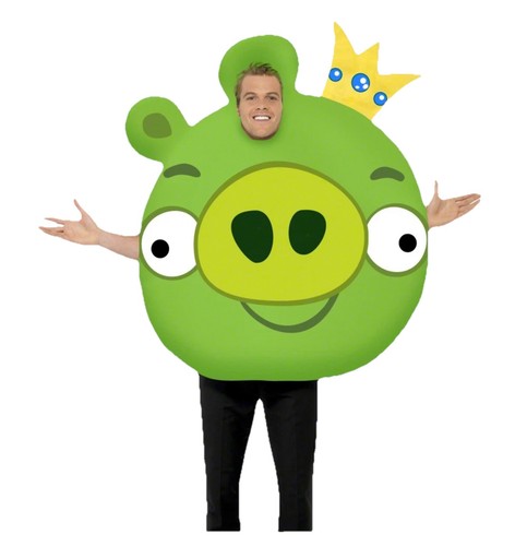 Adult green angry birds - adult’s,