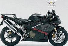 FL Injection RC51 SP1 SP2 Black Fairing Fit for Honda 2000-2006 VTR1000 a007