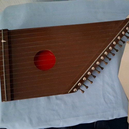 Columbian harp zither - harp-harp, zither-