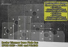 Rectangular router trimmer - rectangular,