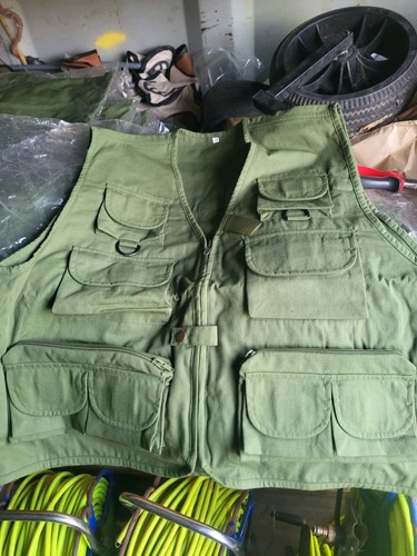 Fly fishing carp vest utility - fishing,