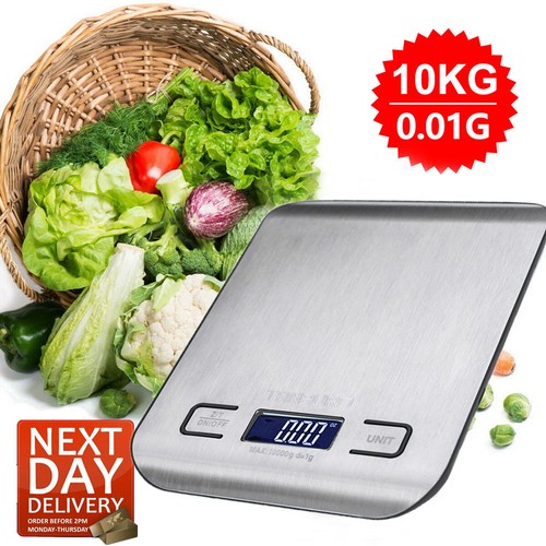 10kg digital kitchen scales - 1g/10kg,