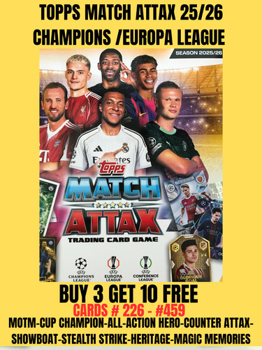 Topps match attax - topps, cards