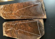 Gun stock blanks Turkish walnut gunstock blanks Shotgun restocking blanks Pair